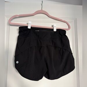Lululemon Speed Up Black Shorts - Size 6